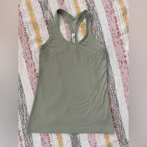 Lululemon Cool Racerback Tank in Green Fern (Full Length) Size 8